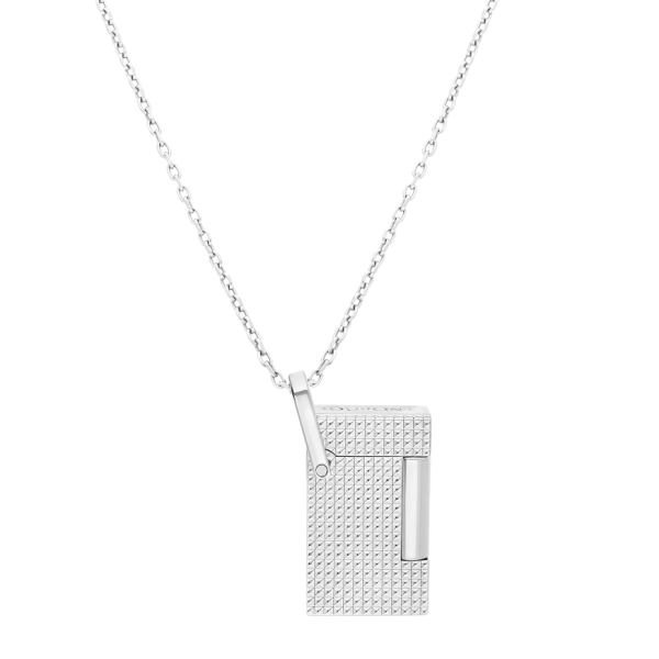 Запалка S.T.Dupont Lighter Necklace Diamond Head Silver K27066CH