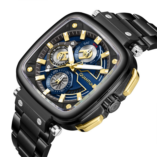 quantum PWG1092.690 стоманена верижка спортно елегантен модел classicwatches.bg