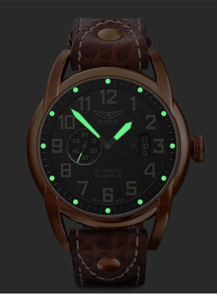 AVIATOR BRISTOL SCOUT 46MM V.3.18.2.191.4