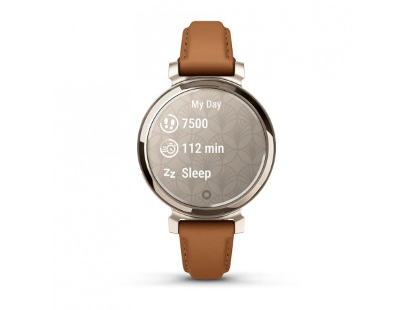 GARMIN LILY 2 CLASSIC CREAM GOLD С TAN КОЖЕНА КАИШКА 010-02839-02