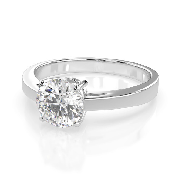 Cara пръстен с диамант 1.00 ct GIA сертификат – ЗЛАТНО БИЖУ 14К K101-10012/1W(6.5)/14K