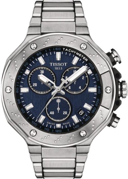 TISSOT T-RACE CHRONOGRAPH QUARTZ 45MM MEN'S WATCH T141.417.11.041.00