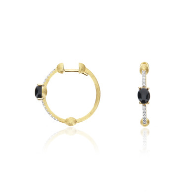 NANIS DANCING MYSTERY BLACK ONYX ОБЕЦИ ОНИКС, ДИАМАНТИ OS37-597