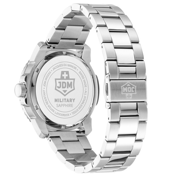 Мъжки часовник JDM Military Sapphire Mike Plus сет с каишки JDM-WG029-03