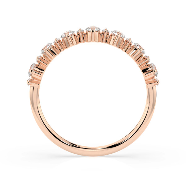 Cara пръстен с диаманти 0.42+0.08 ct – ЗЛАТНО БИЖУ 14К K101-10147R/14K
