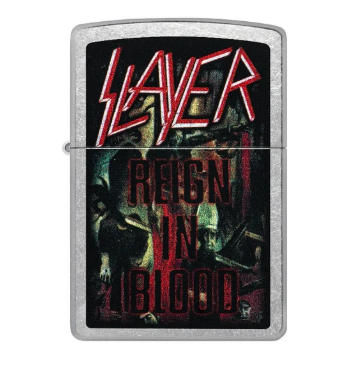 LIGHTER ZIPPO - SLAYER, REIGN IN BLOOD DESIGN