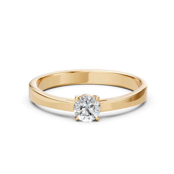 Cara пръстен с диамант 0.40 ct GIA сертификат – ЗЛАТНО БИЖУ 14К K101-10012/1Y(4.7)/14K