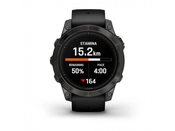 GARMIN EPIX PRO GEN2 SAPPHIRE 47MM CARBON GREY DLC TITANIUM С BLACK КАИШКА 010-02803-11