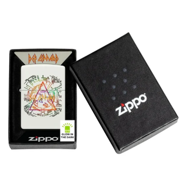 LIGHTER ZIPPO - DEF LEPPARD, GLOWING HYSTERIA DESIGN