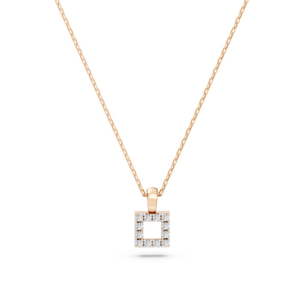 Cara колие с диаманти 0.06 ct – ЗЛАТНО БИЖУ 14К K104-10079R/14K