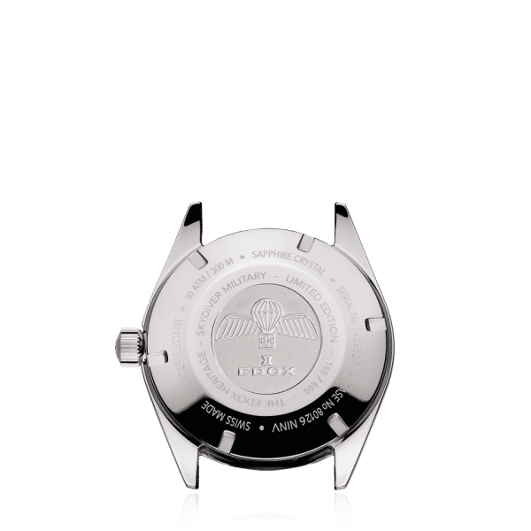 ЧАСОВНИК EDOX SKYDIVER DATE AUTOMATIC LIMITED EDITION 42 ММ 80126-357RNM-NIRB
