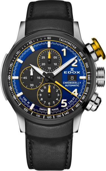 Edox Chronorally Big Date Chronograph 01129 Ttnjcn Bunj
