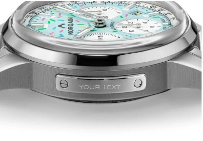 часовник norqain sprinkles дизайн сладолед календар гумена каишка classicwatches.bg