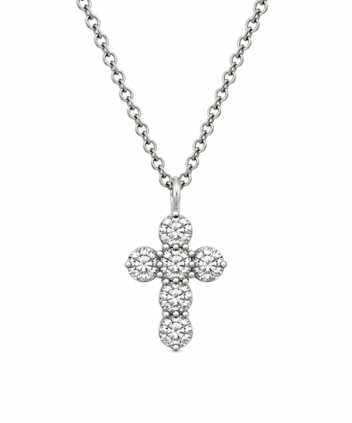 Cara Diamanti златно колие с диамант CLN1411W/0.06cts/SI/H