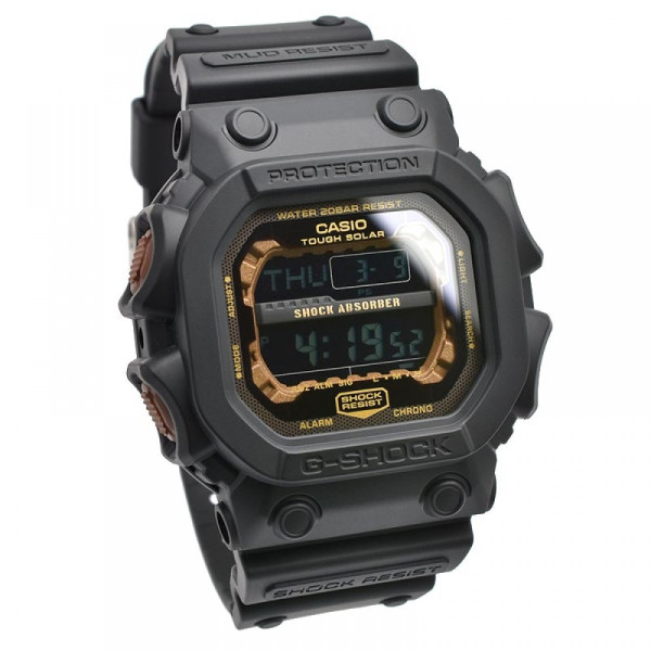 CASIO G-SHOCK BLACK & RUST COLOUR SOLAR GX-56RC-1ER