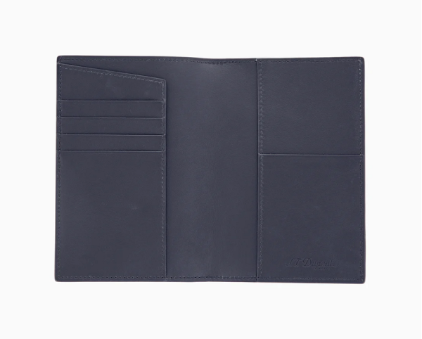 Калъф за паспорт S.T.Dupont FIREHEAD BLUE PASSPORT HOLDER 161614
