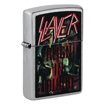 LIGHTER ZIPPO - SLAYER, REIGN IN BLOOD DESIGN