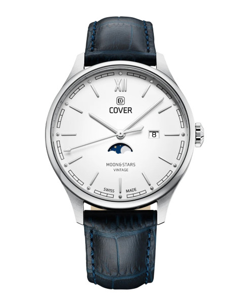 Cover Chapman Moon & Stars CO202.01 швейцарски часовник със стоманен корпус – classicwatches.bg