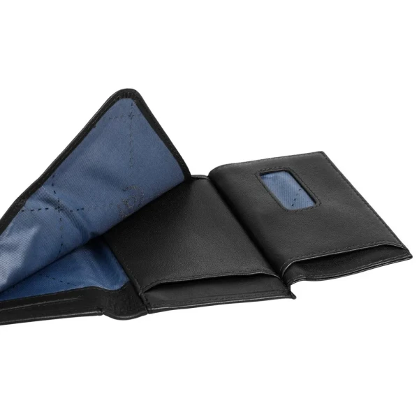 Калъф за карти и документи Bugatti - Secure Slim, 7 CC, черен