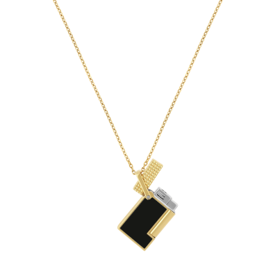 Запалка S.T.Dupont Lighter Necklace Lacquered Golden K27077CH