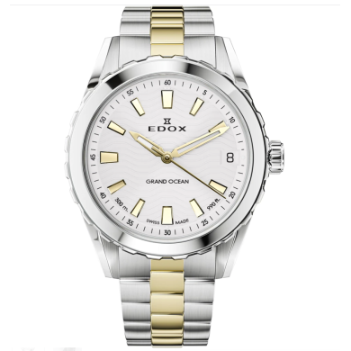 ЧАСОВНИК EDOX GRAND OCEAN DATE LADIES 33 ММ 53103-357JM-AID