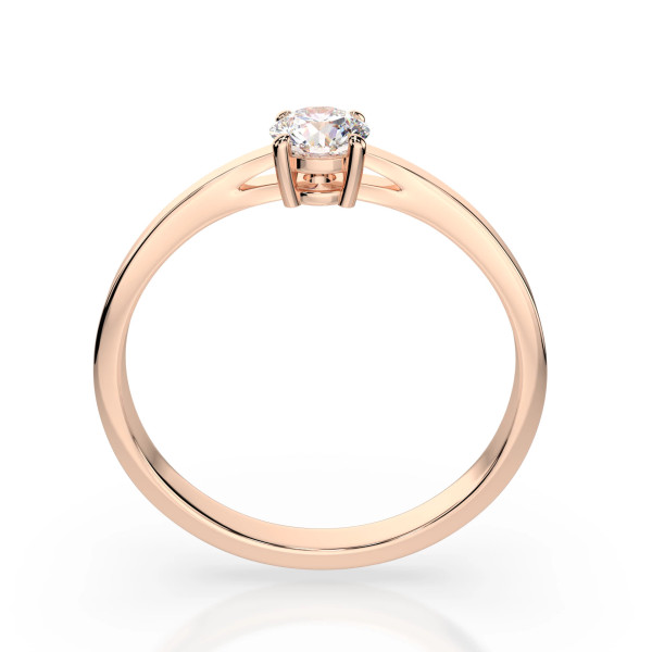 Cara пръстен с диамант 0.30 ct GIA сертификат – ЗЛАТНО БИЖУ 14К K101-10012/1R(4.2)/14K