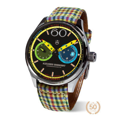 Часовник ALEXANDER SHOROKHOFF Karandash 43.5mm LIMITED EDITION 50PCS AS.KRDSH-1t