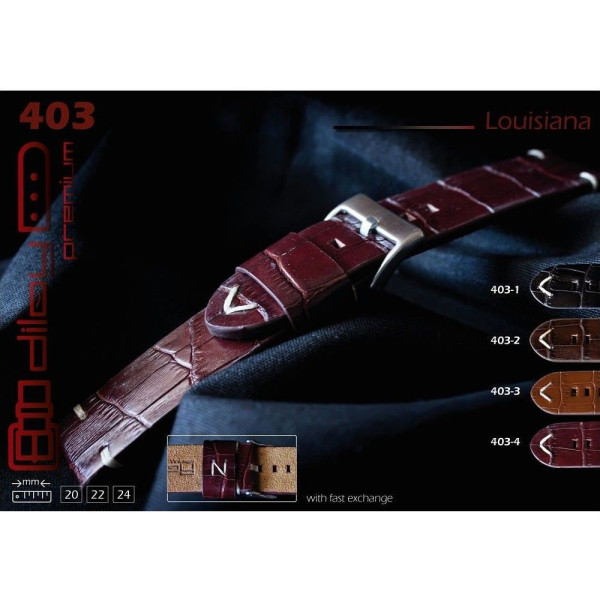 Кожена каишка Diloy CP000403