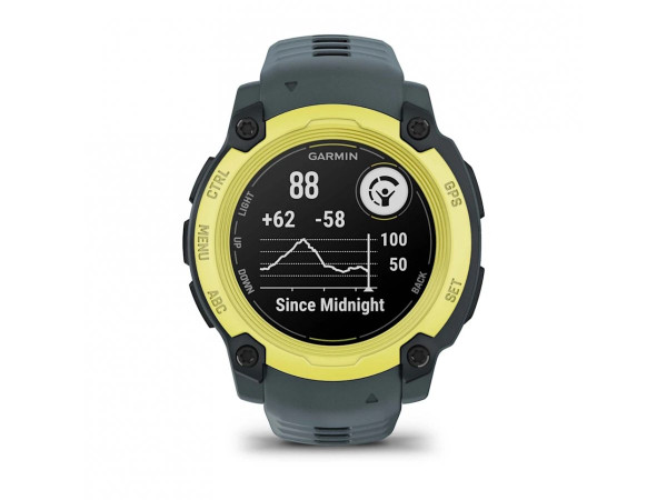 ЧАСОВНИК GARMIN INSTINCT E 40MM ELECTRIC LIME С TWILIGHT КАИШКА 010-02932-01