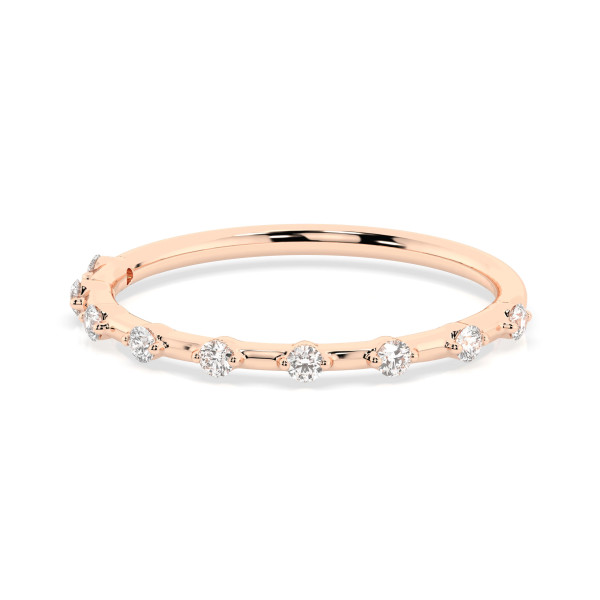 Cara пръстен с диаманти 0.18 ct – ЗЛАТНО БИЖУ 14К K101-10145R/14K