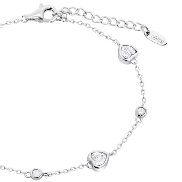 LOTUS SILVER FOREVER HEARTS SILVER BRACELET LP3925-2/1