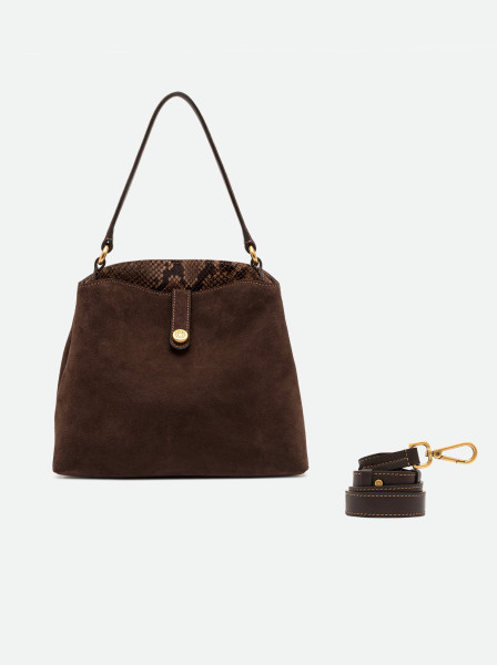 Дамска чанта Gianni Chiarini Fiona BS 12485 CM-PTY-974 Moka