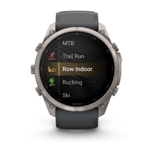 Garmin Fenix 9 Pro inReach Titanium с Graphite/Black силиконова каишка 010-04337-21