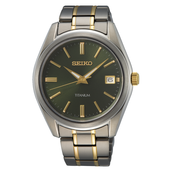 SEIKO CLASSIC TITAN 40MM MEN'S WATCH SUR377P1