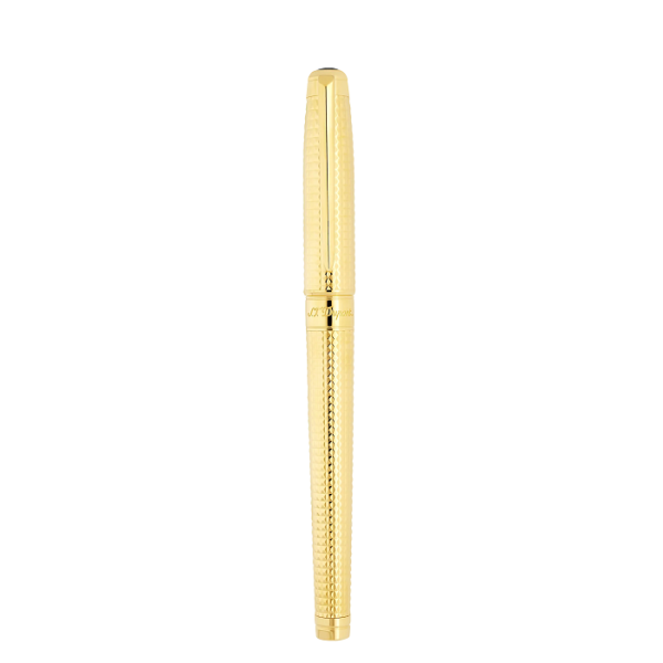 ПИСАЛКА S.T.DUPONT LINE D ETERNITY DIAMOND TIP GOLD LARGE 420015L