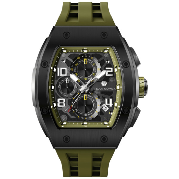 TSAR BOMBA T-Elemental Olive Green TB8224Q-06