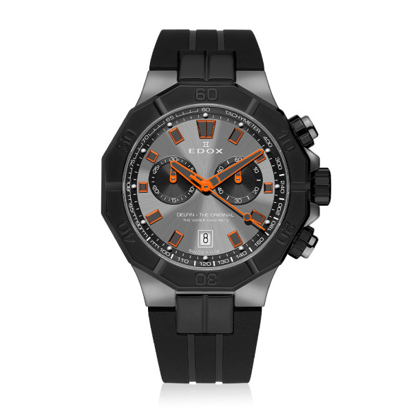 Edox Delfin Chronograph Quartz 10113 37GNCA GNO