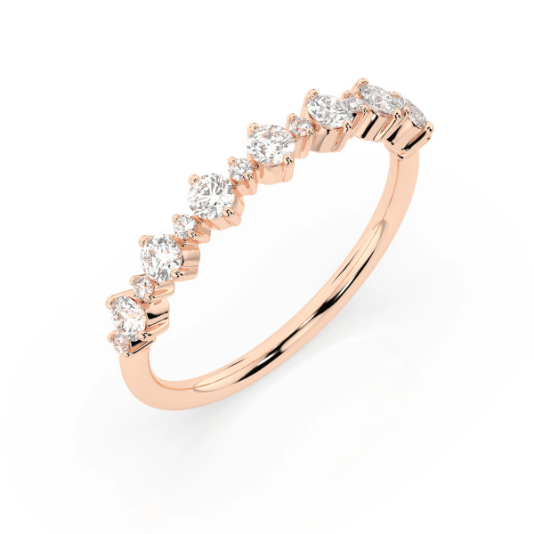 Cara пръстен с диаманти 0.42+0.08 ct – ЗЛАТНО БИЖУ 14К K101-10147R/14K
