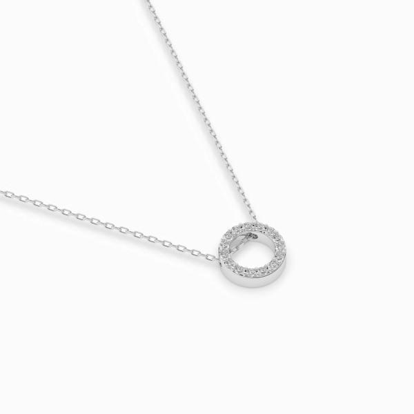 Cara колие с диаманти 0.09 ct – ЗЛАТНО БИЖУ 14К K104-10028W/14K