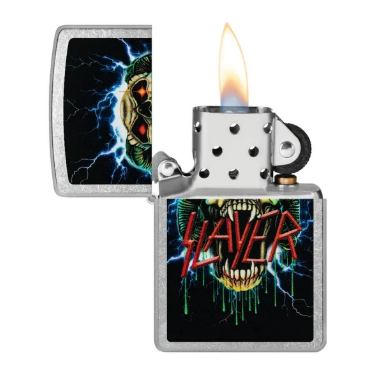 LIGHTER ZIPPO - SLAYER, SNAKE DESIGN
