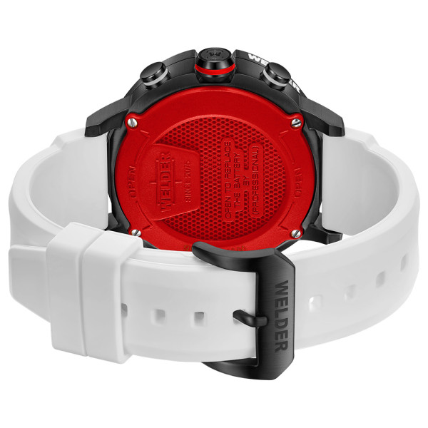 elder edge wwmd1006 white silicone strap gun case watch classicwatches.bg