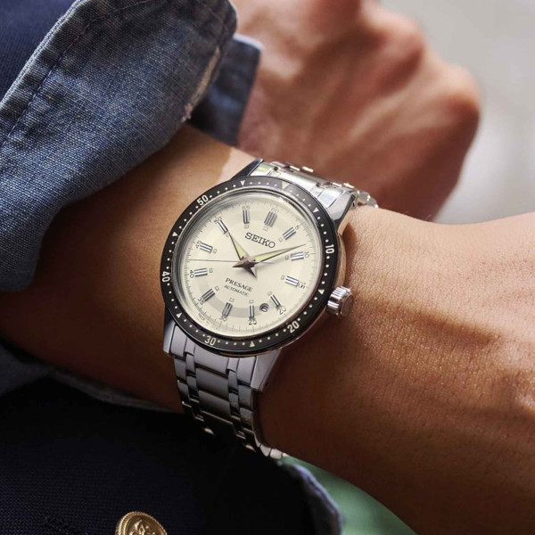 SEIKO PRESAGE STYLE 60S  LIMITED EDITION ANNIVERSARY 41MM MEN'S WATCH SRPK61J1