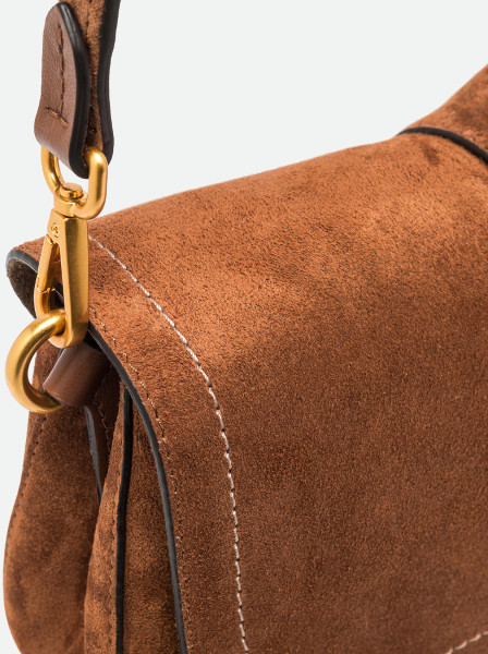 Дамска чанта Gianni Chiarini Helena Round BS 12618 CM-PL-099 Cognac