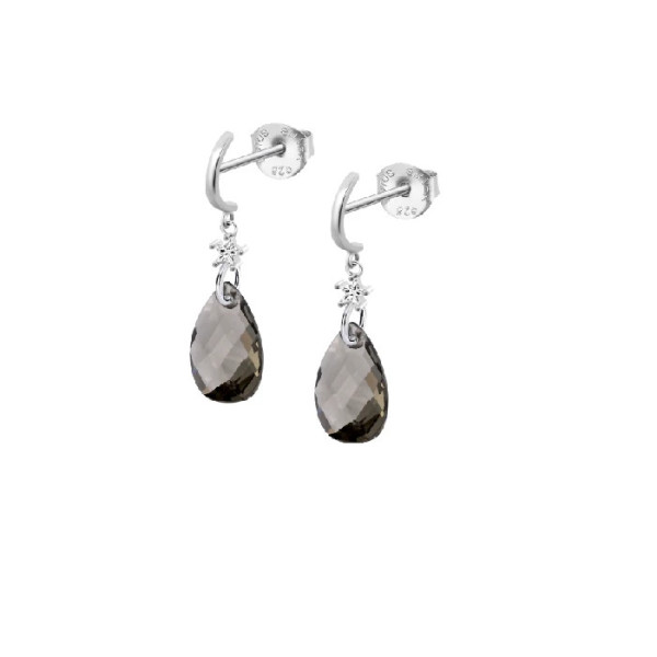 LOTUS SILVER SILVER EARRINGS LP3611-4/1