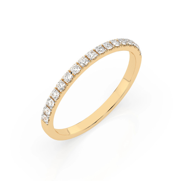 Cara пръстен с диаманти 0.26 ct – ЗЛАТНО БИЖУ 14К K101-10111Y/14K