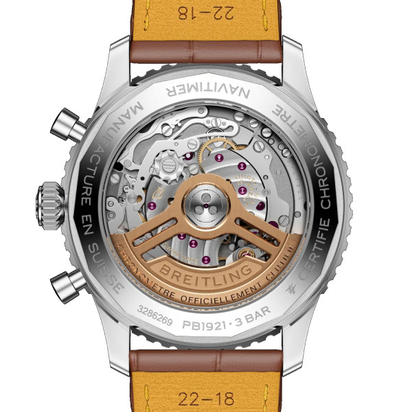 часовник breitling navitimer b19 платинен безел 43 мм classicwatches.bg