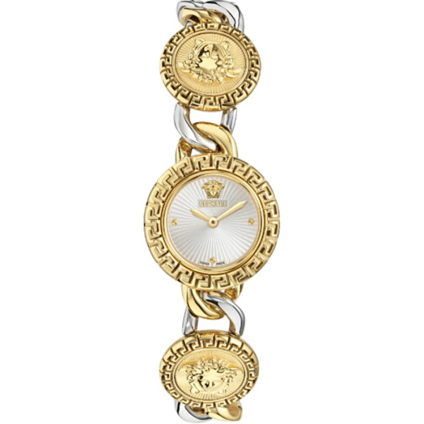 Versace VE0Q00325 дамски часовник със сребрист циферблат – classicwatches.bg