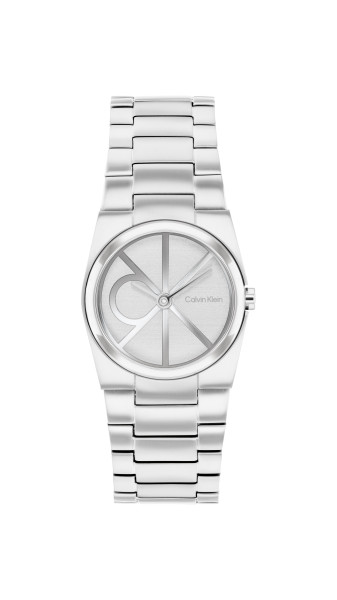 часовник calvin klein 25100126 дамски сребрист циферблат classicwatches.bg