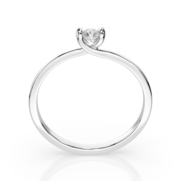 CARA Златен пръстен с Диамант 0.3 Ct GIA сертификат K101-10016W