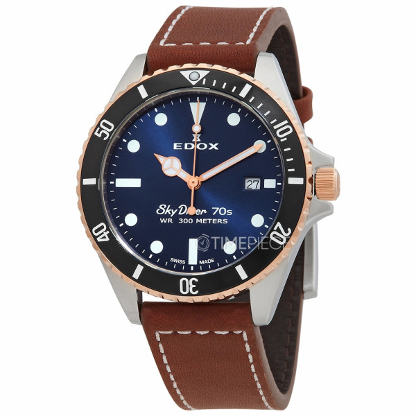 Edox Skydiver 53017-357RNC-BUI